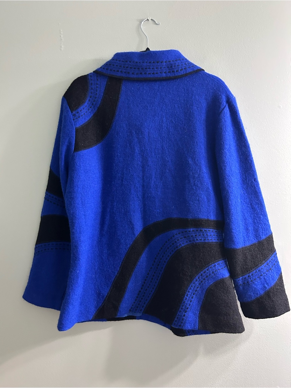 NWOT vintage wool north style art deco retro coat jacket - Picture 2 of 5